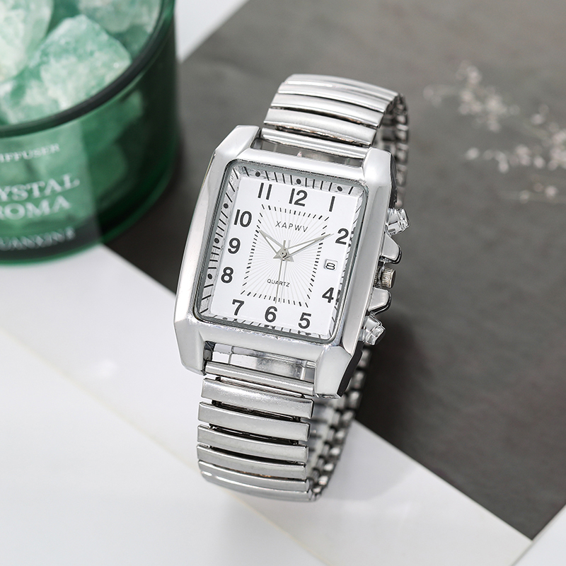 Square Men's Watch Elastic Ban - огляд і ціна Cartier Watch Tank
