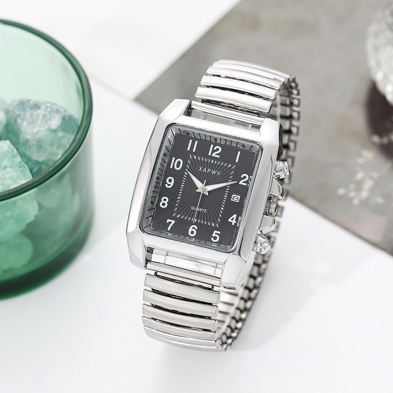 Square Men's Watch Elastic Ban - огляд і ціна Cartier Watch Tank