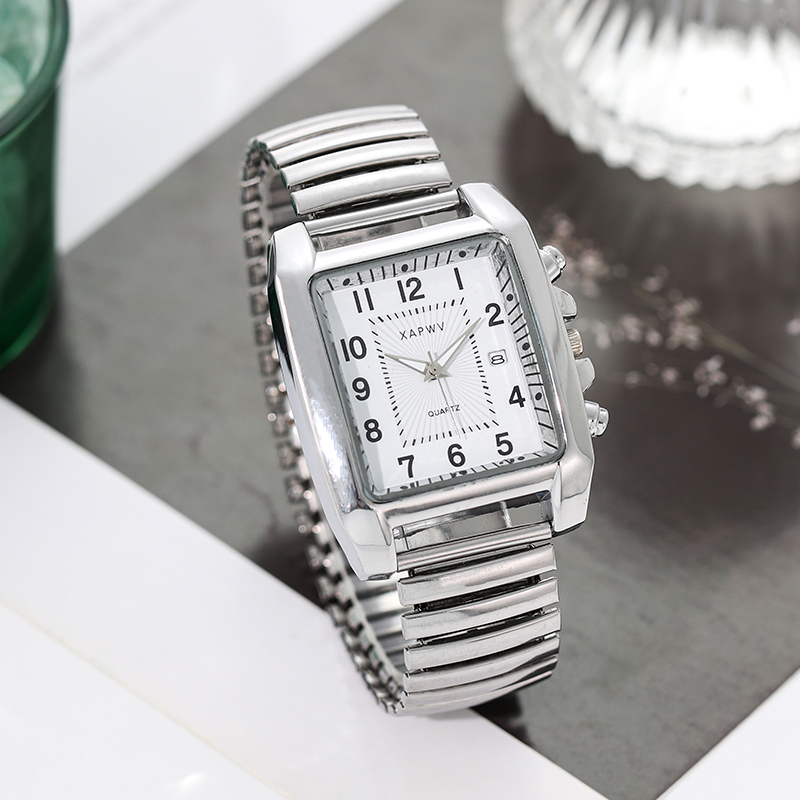 Square Men's Watch Elastic Ban - огляд і ціна Cartier Watch Tank