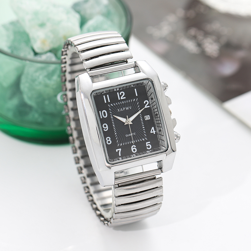Square Men's Watch Elastic Ban - огляд і ціна Cartier Watch Tank