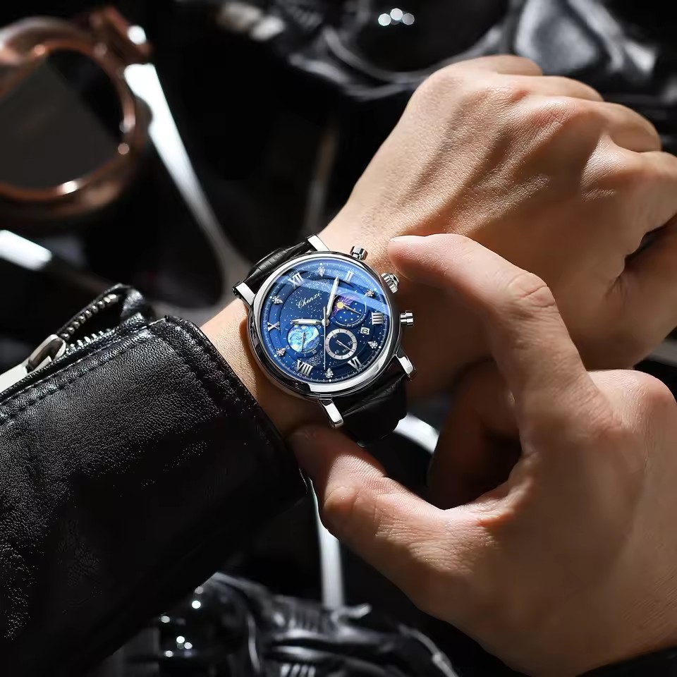 CHENXI 972 Sun Stars Stopwatch - огляд і ціна Omega Watch Constellation
