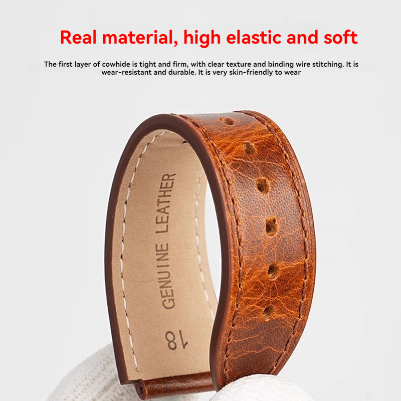18MM Retro Cowhide Watchband f - огляд і ціна Nato Strap Nylon