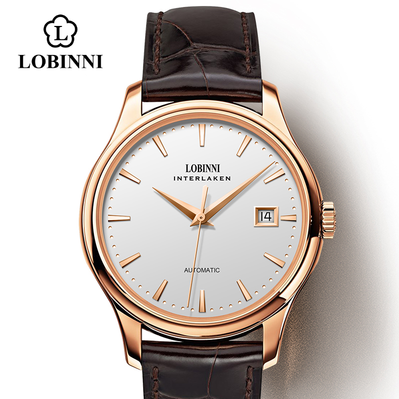 LOBINNI L12026 Men's Mechanica - огляд і ціна Omega Watch Constellation